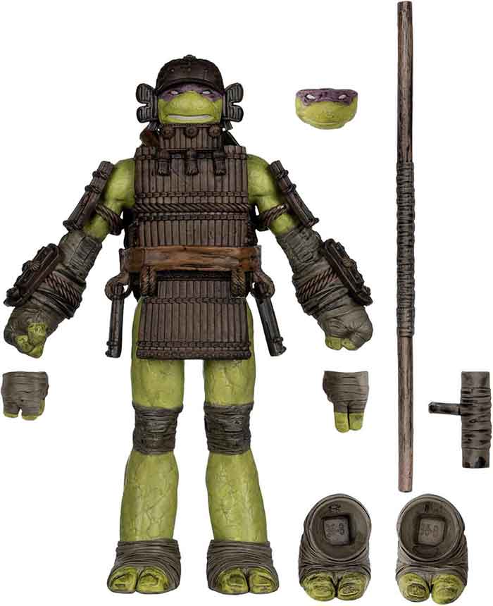 Teenage Mutant Ninja Turtles 5 Inch Action Figure Page Punchers Wave 4 - Donatello Ronin