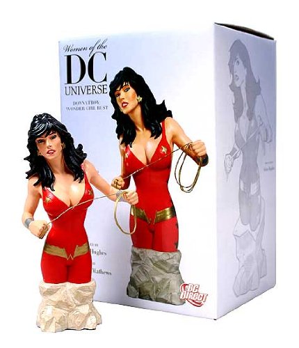 Women Of The DC Universe 5 Inch Bust Statue - Donna Troy (Previously Opened and Displayed)