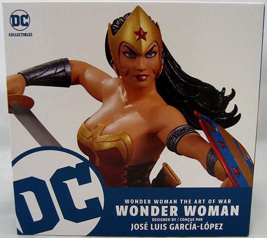 Wonder Woman Art Of War 6 Inch Statue Figure - Wonder Woman By Garcia Lopez