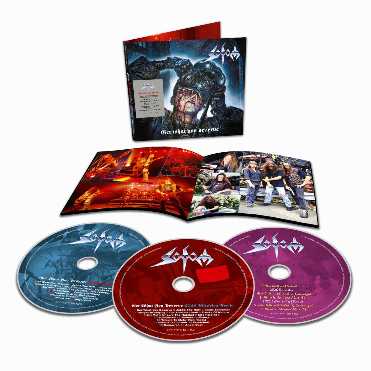 Get What You Deserve - Sodom [CD]