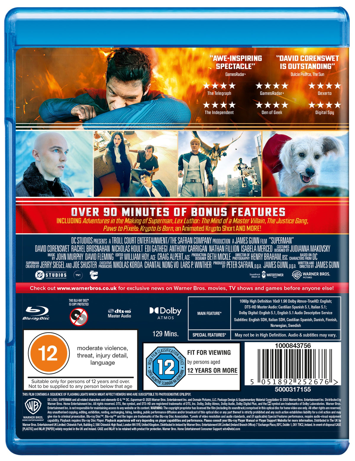 Superman - James Gunn [BLU-RAY]