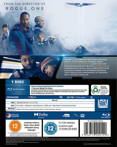 The Creator - Gareth Edwards [BLU-RAY]