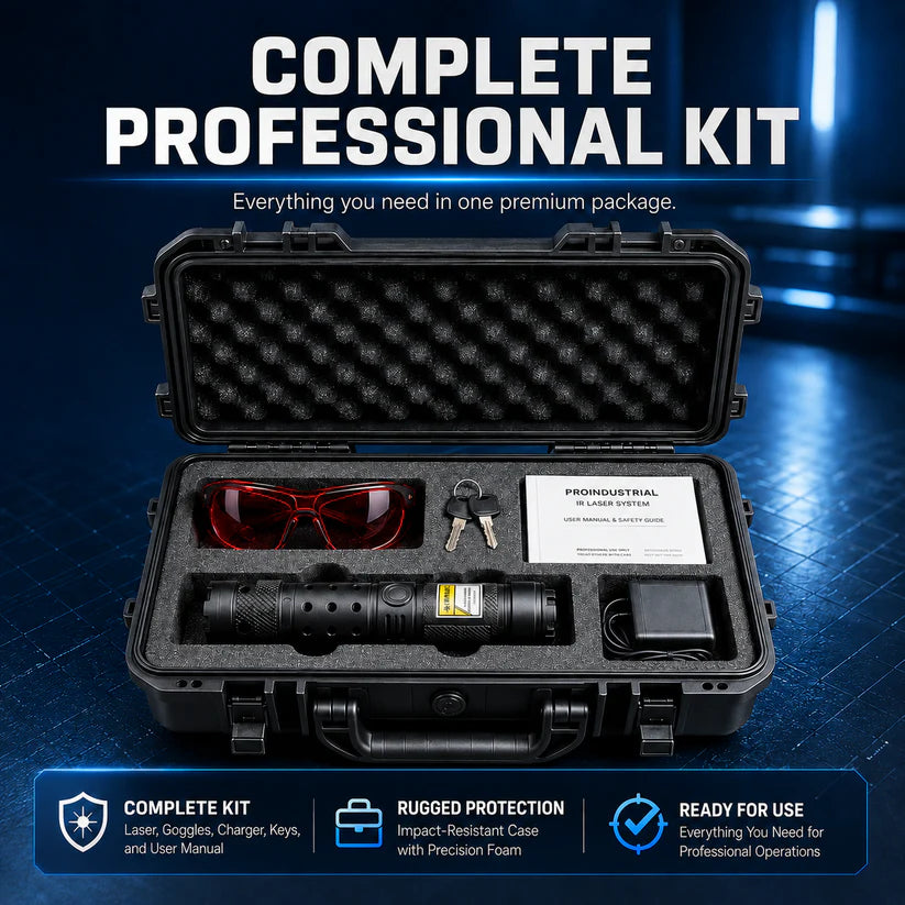 🔥2026 Brand New 120W 900-1100nm High-Power IR Laser Pointer