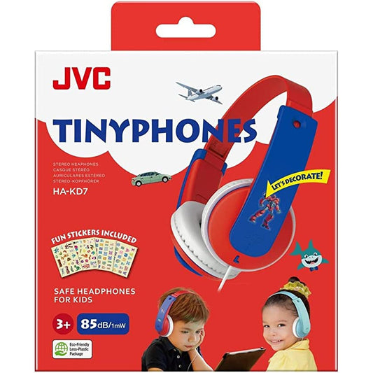 JVC Kids Headphones, Red [Accessories]