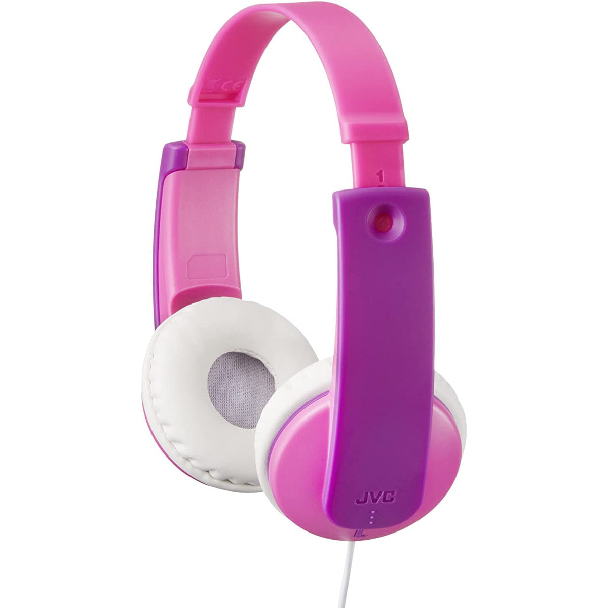 JVC Tiny Phones Kids Stereo Headphones with Volume Limiter (Pink) [Accessories]