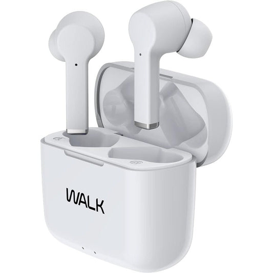 Walk Audio W401 Wireless Bluetooth Earphones, White [Accessories]