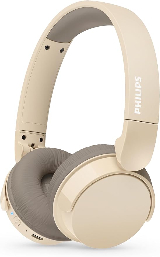PHILIPS TAH3209BG Lightweight On Ear Wireless Bluetooth Headphones [Accessories]