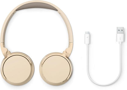 PHILIPS TAH3209BG Lightweight On Ear Wireless Bluetooth Headphones [Accessories]