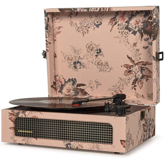 Crosley Voyager - Bluetooth Turntable (Floral) [Tech & Turntables]