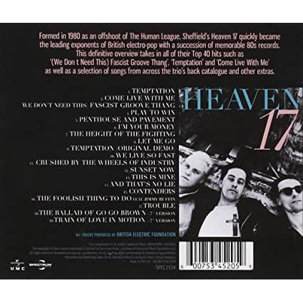Temptation: The Very Best of Heaven 17 - Heaven 17 [CD]