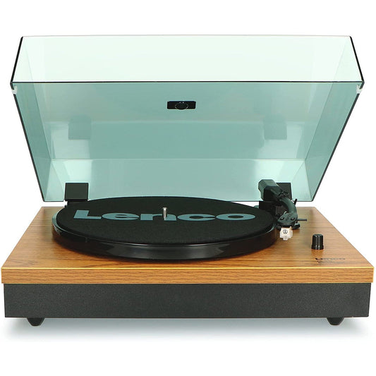 Lenco LS-300 – Bluetooth Turntable With Speakers (Wood) [Tech & Turntables]