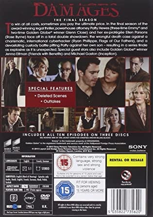 Damages: The Complete Fifth Season [DVD Boxsets]