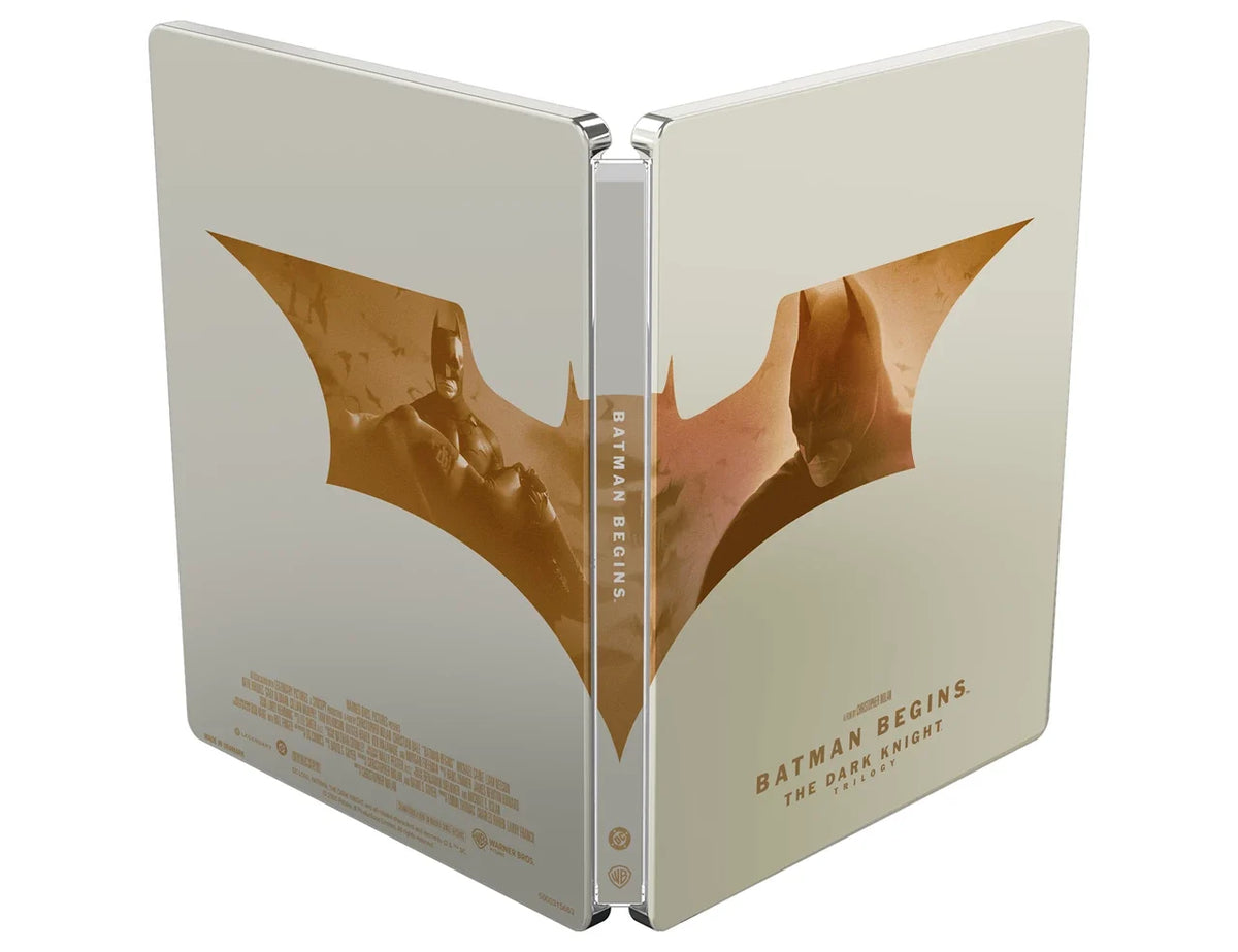The Dark Knight Trilogy: 20th Anniversary Steelbook Collection - Christopher Nolan [4K UHD]