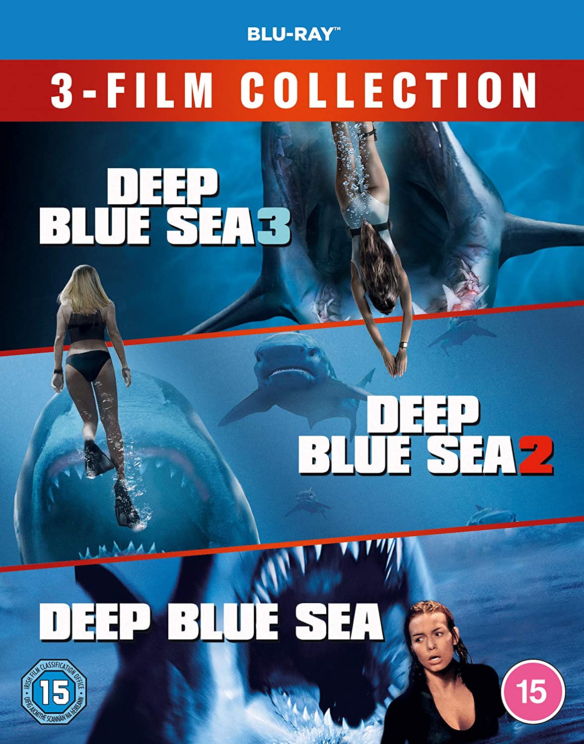 Deep Blue Sea 3-Film Collection [Blu-ray]