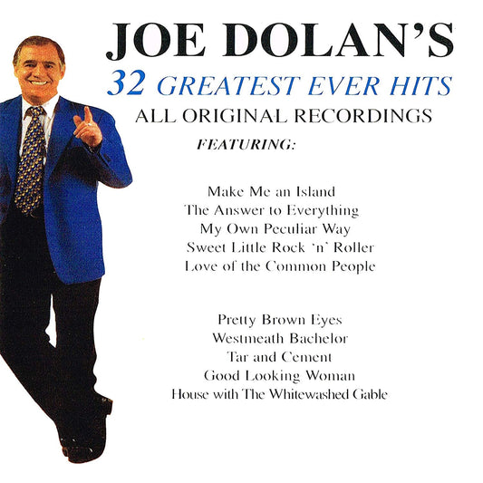32 Greatest Ever Hits: Joe Dolan[CD]