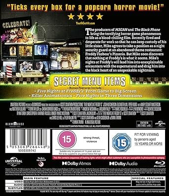 Five Nights at Freddy's - Emma Tammi [BLU-RAY]