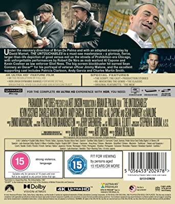 The Untouchables - Brian De Palma [4K UHD]