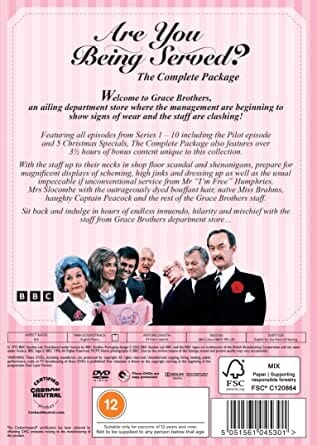 Are You Being Served?: The Complete Package - David Croft [DVD]