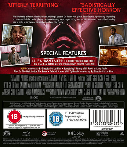 Smile - Parker Finn [BLU-RAY]