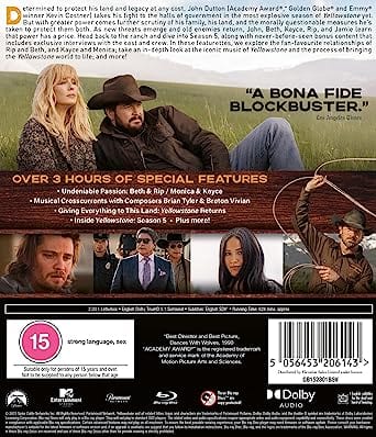 Yellowstone Season 5: Part One - Taylor Sheridan [BLU-RAY]