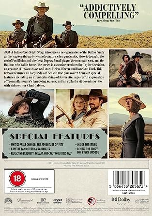 1923: A Yellowstone Origin Story - Taylor Sheridan [DVD]