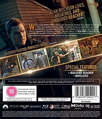 REACHER: SEASON ONE - NICK SANTORA [Blu-Ray]