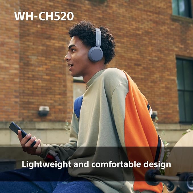 Sony WH-CH520 Wireless Bluetooth On-Ear Headphones [Accessories]
