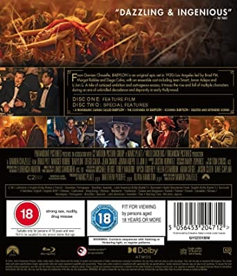 Babylon - Damien Chazelle [BLU-RAY]