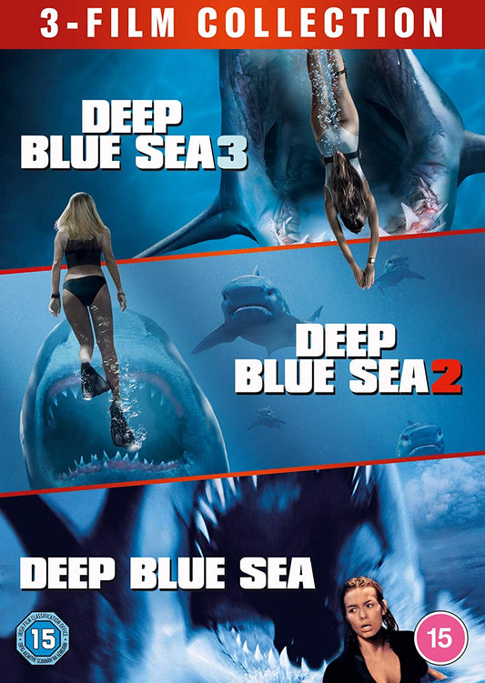 Deep Blue Sea 3-Film Collection [DVD]