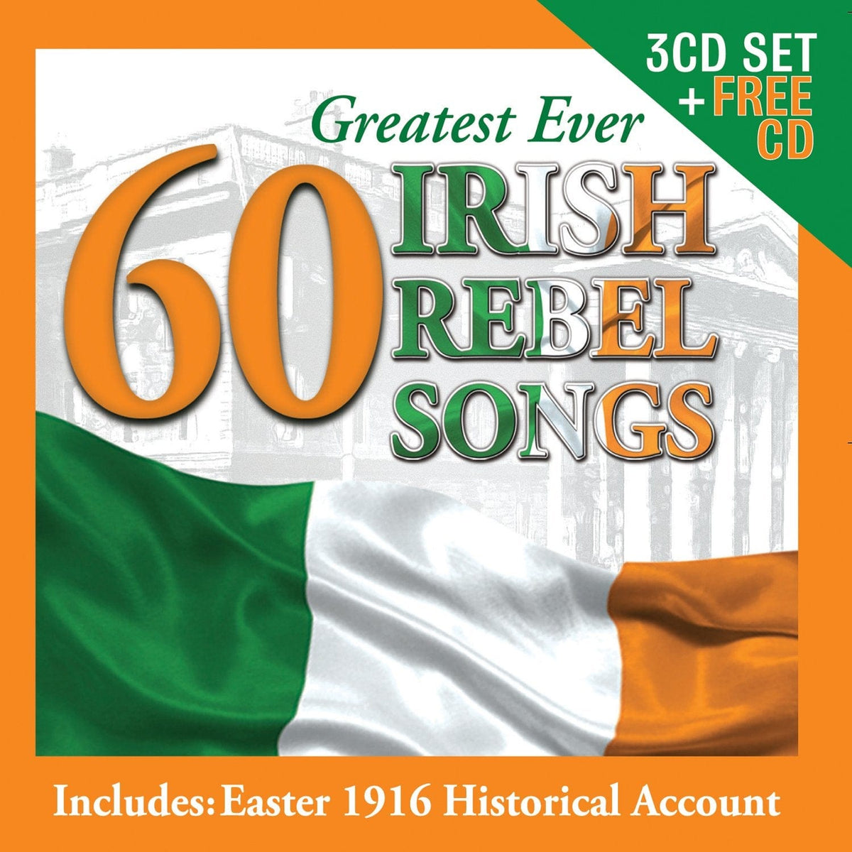 60 Greatest Ever Irish Rebel Songs [CD]