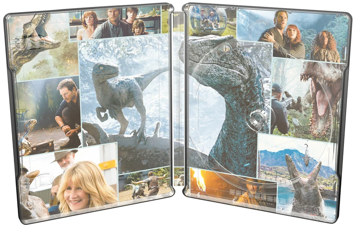 Jurassic World Trilogy (Steelbook) - Colin Trevorrow [4K UHD]