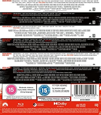 Mission: Impossible 6-Movie Collection [Blu-Ray]
