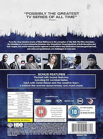 The Wire: The Complete Series - David Simon [DVD]