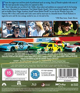 Days of Thunder - Tony Scott [Blu-Ray]