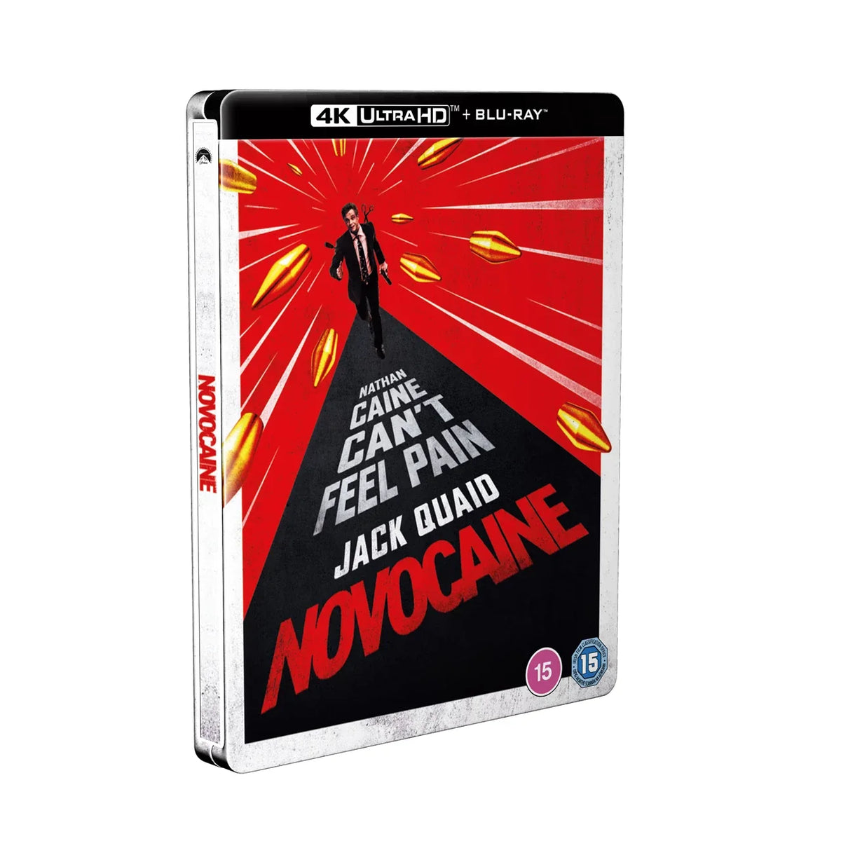 Novocaine (Steelbook) - Dan Berk [4K UHD]