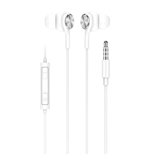 Walk Audio P501W White Earphones W/Mic [Accessories]