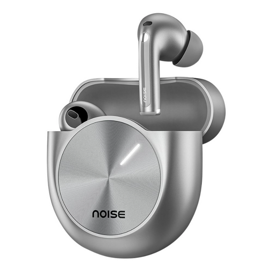 Noise Master Buds Truly Wireless Bluetooth Earbuds - Silver [Accessories]