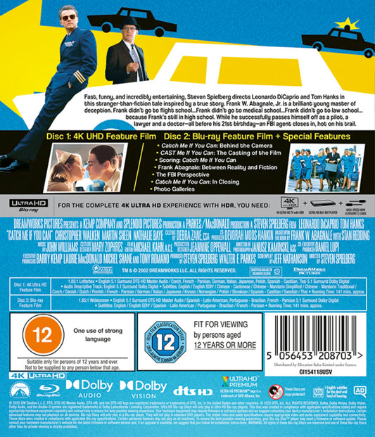 Catch Me If You Can - Steven Spielberg [4K UHD]