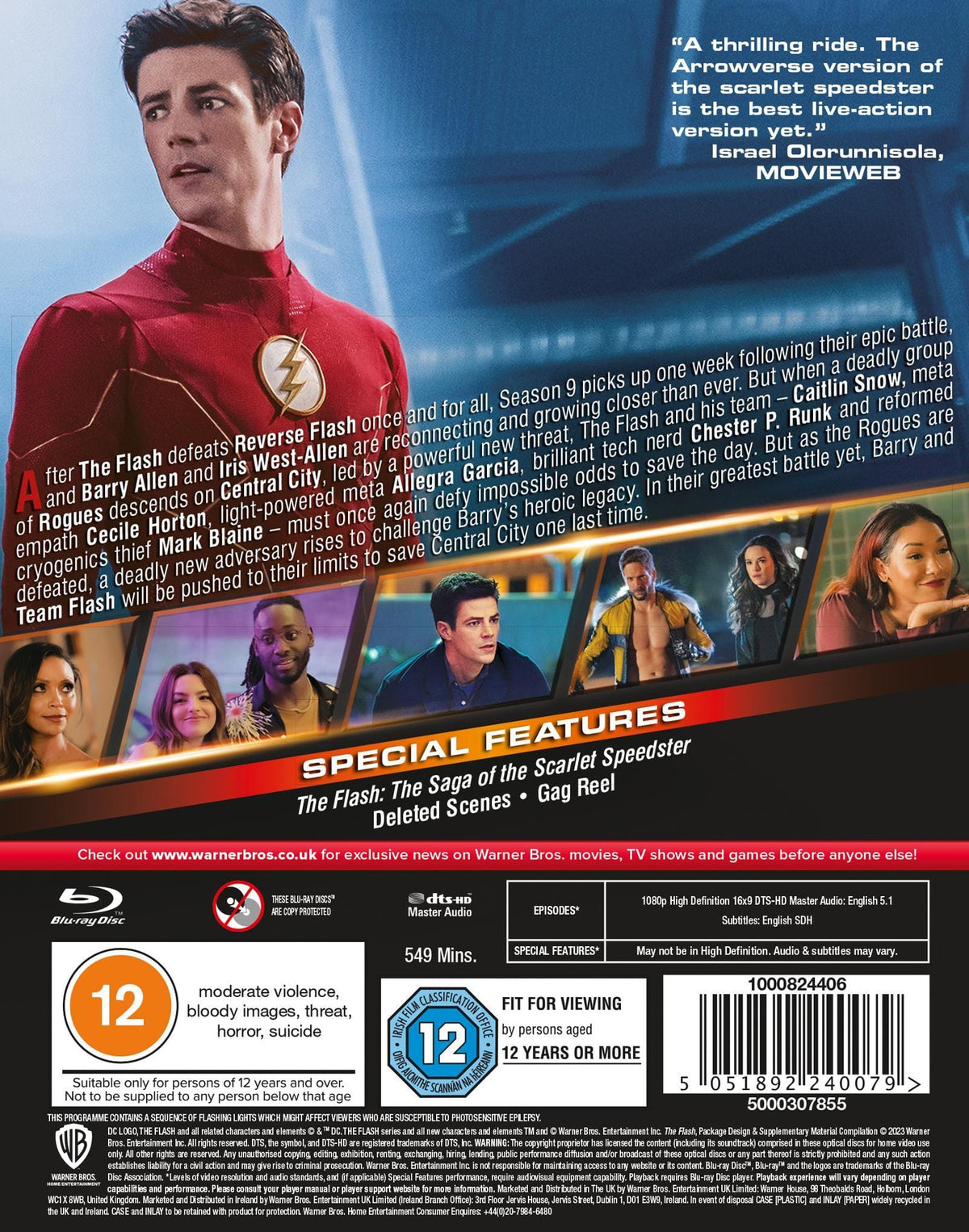 The Flash: The Ninth and Final Season - Greg Berlanti [BLU-RAY]