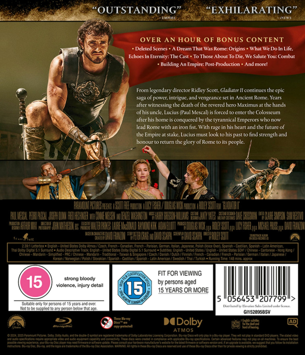 Gladiator II - Ridley Scott [BLU-RAY]