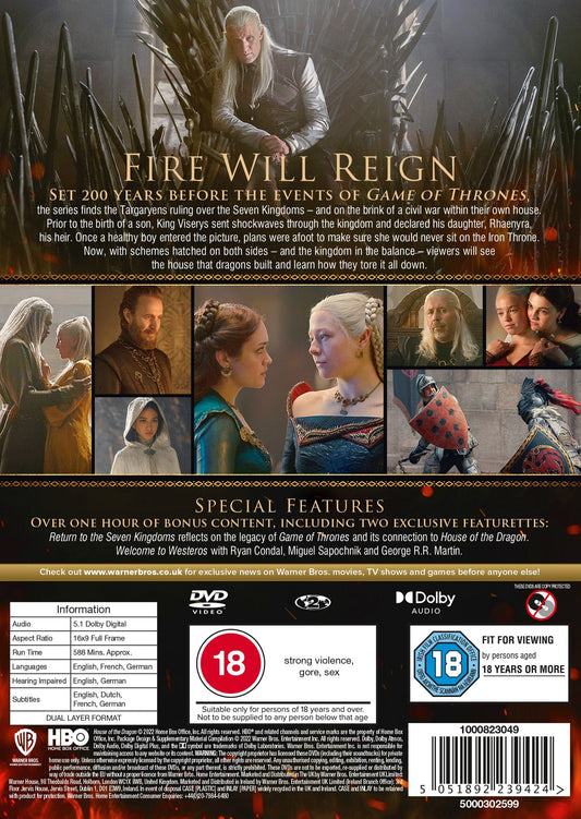 House of the Dragon - Ryan J. Condal [DVD]