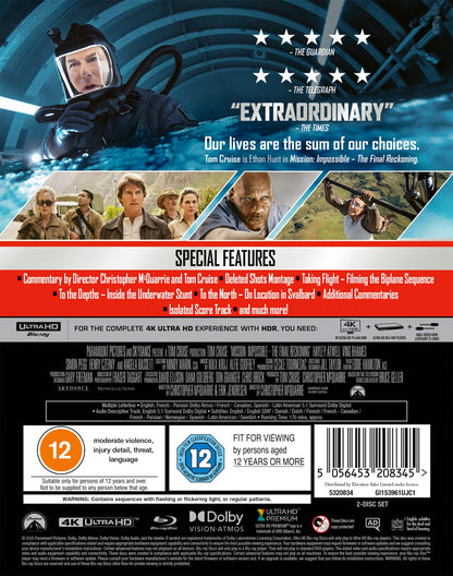Mission: Impossible - The Final Reckoning - Christopher McQuarrie [4K UHD]