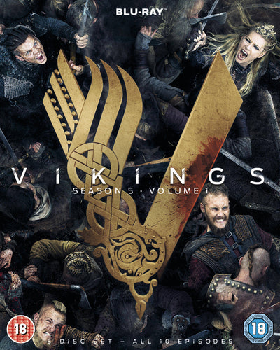 Vikings: Season 5 - Volume 1 - Michael Hirst [BLU-RAY]