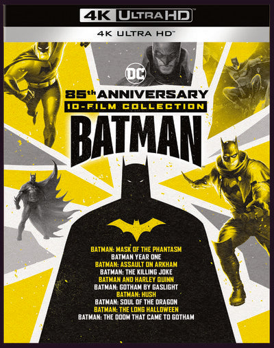 Batman: 85th Anniversary 10-film Collection [4K UHD]