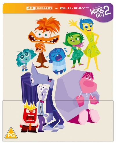 Inside Out 2 (Steelbook) - Kelsey Mann [4K UHD]