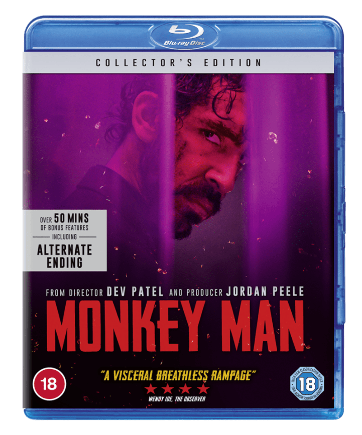 Monkey Man - Dev Patel [BLU-RAY]