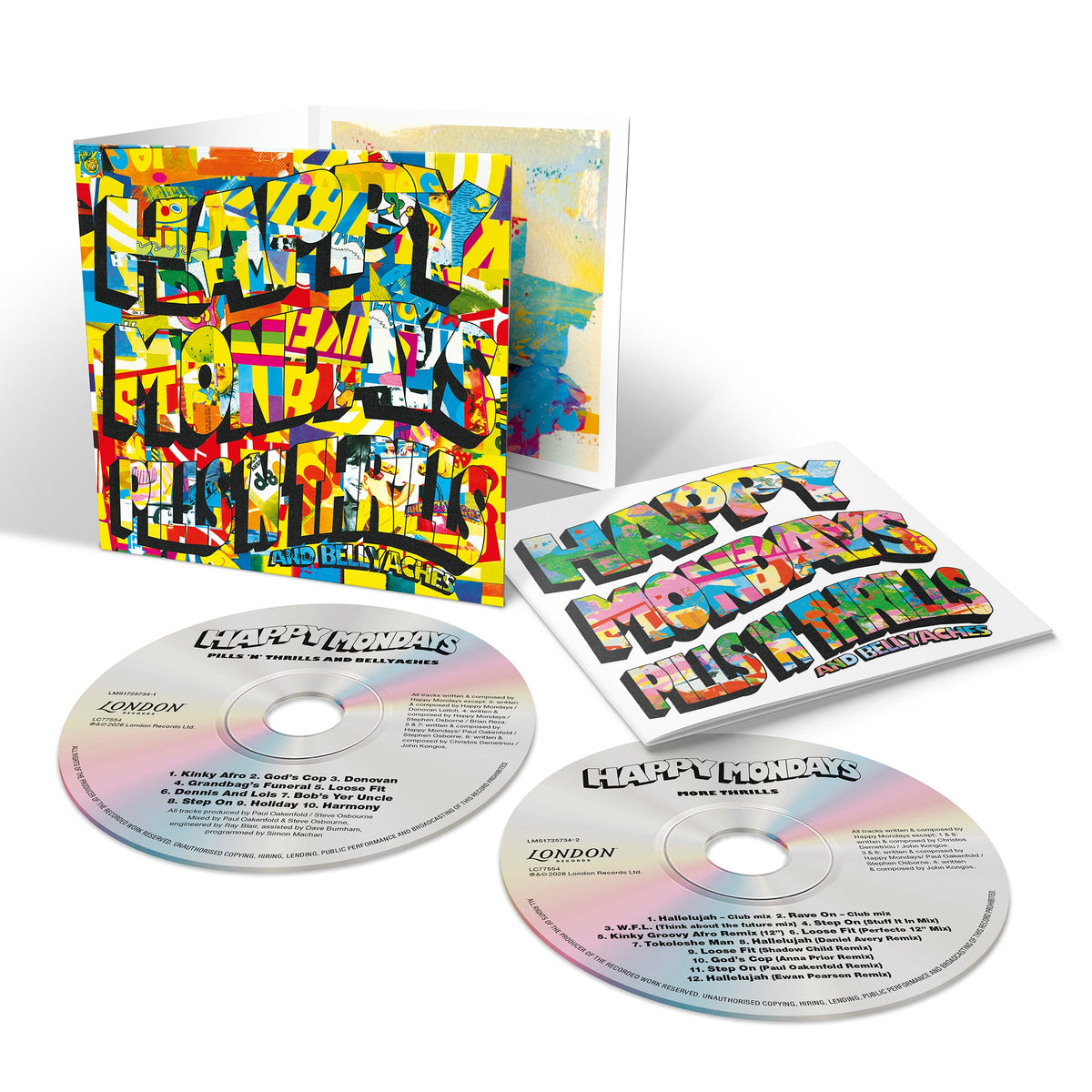 Pills 'N' Thrills and Bellyaches - Happy Mondays [CD]