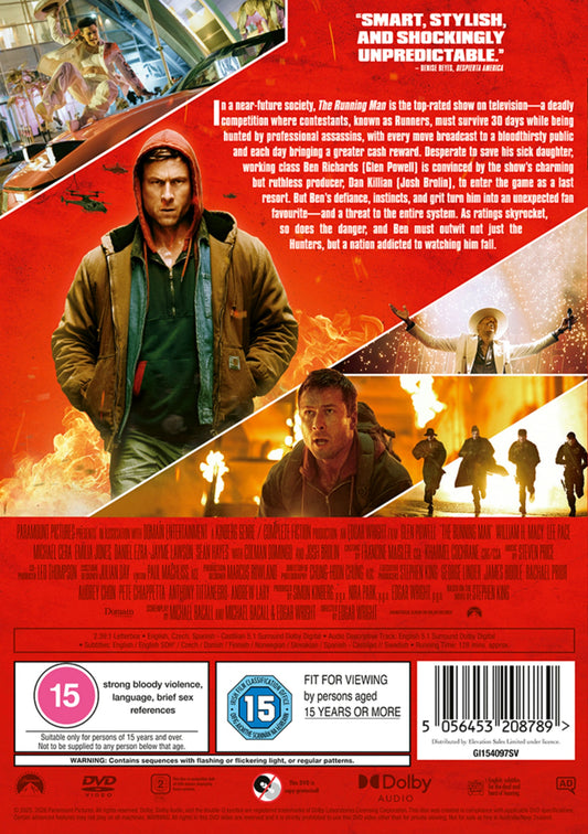The Running Man - Edgar Wright [DVD]