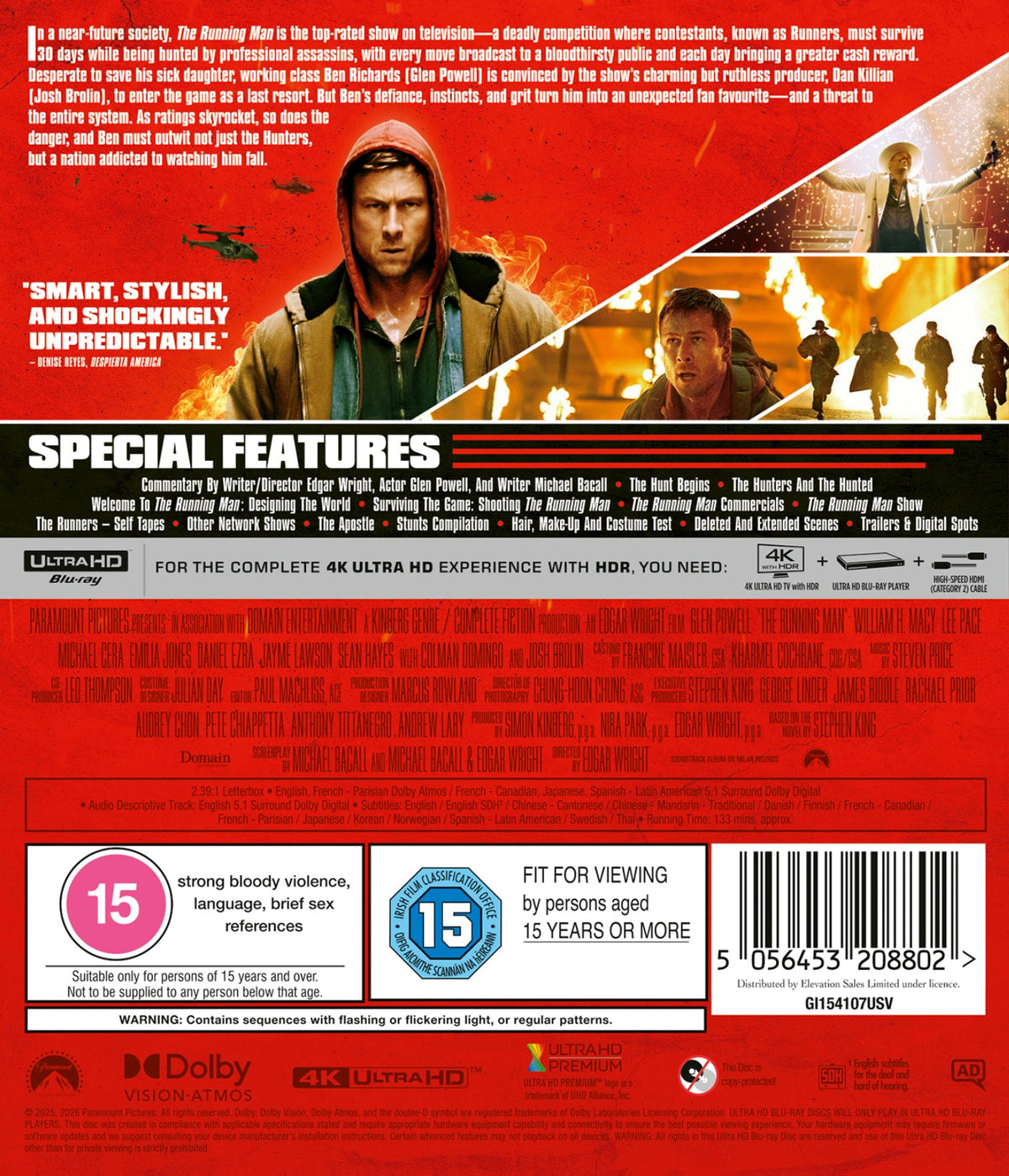 The Running Man - Edgar Wright [4K UHD]