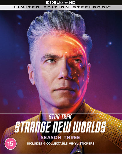Star Trek: Strange New Worlds - Season Three (Steelbook) - Anson Mount [4K UHD]